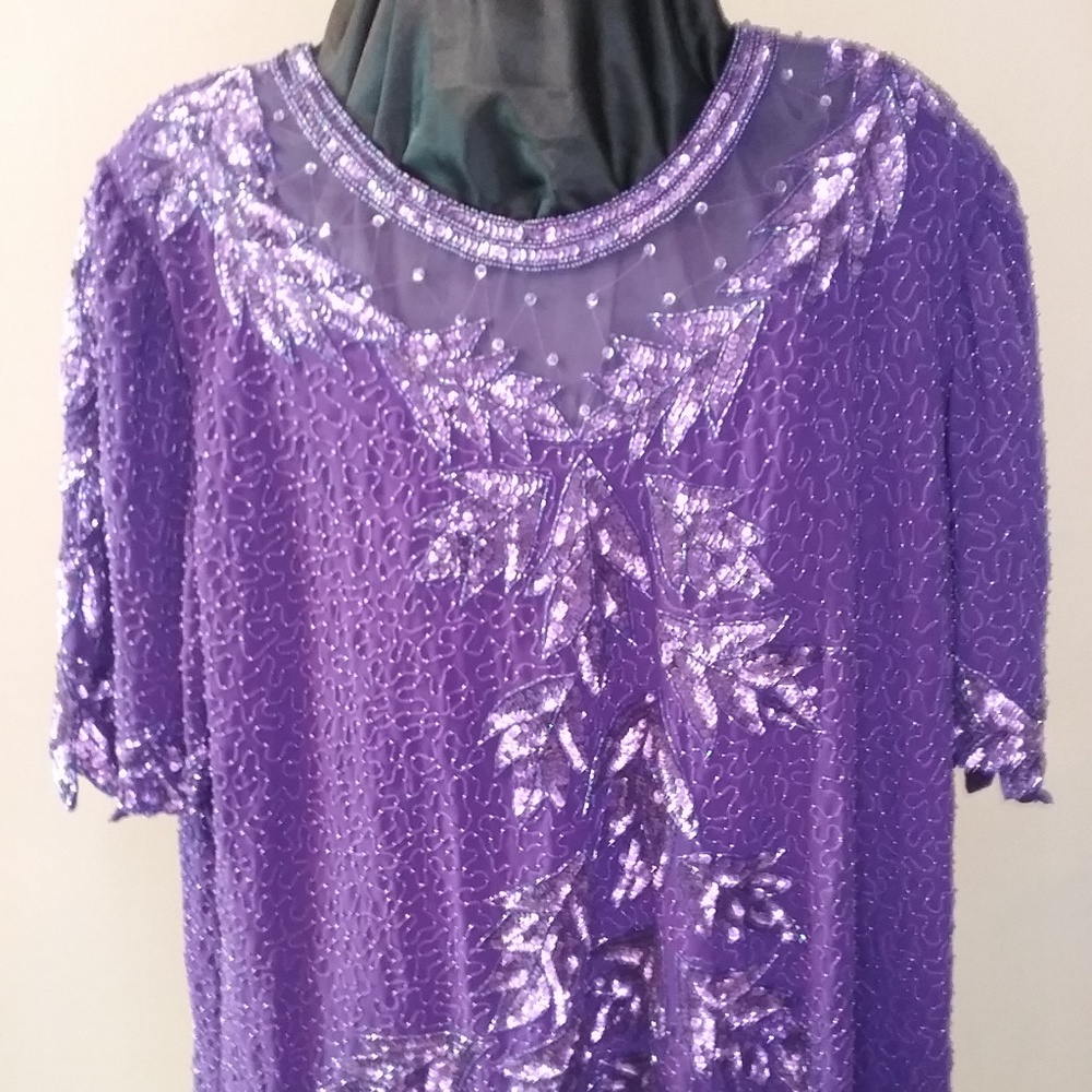 Creative Touch sequin top